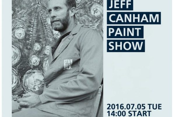 サンフランシスコを拠点に活躍するサインペインター、ジェフ・カンハム来日決定!