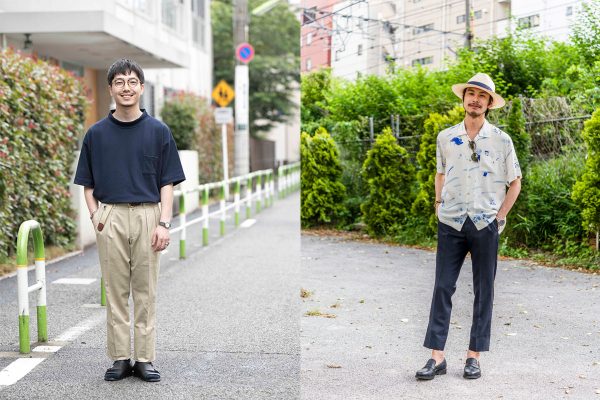 初夏のおしゃれスナップ!「旧くて新しいセンタークリース」がおすすめ!