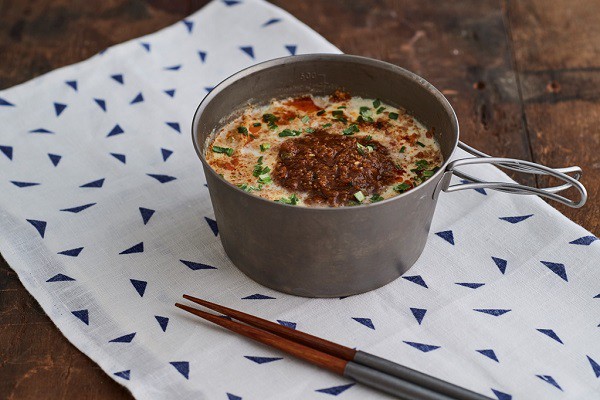 【かんたん山ごはん】豆乳担々そうめん