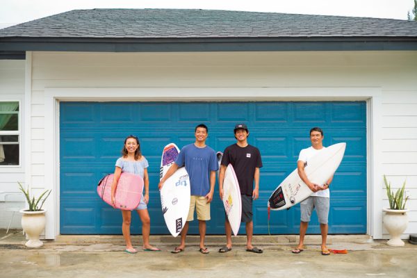 ホームブレイクのすぐそばで暮らすサーファーの家~Matsumono Family at Haleiwa~