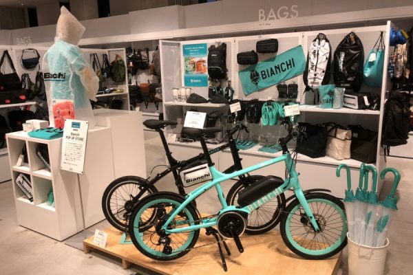 期間限定「Bianchi ポップアップ ストア at 銀座LOFT」オープン