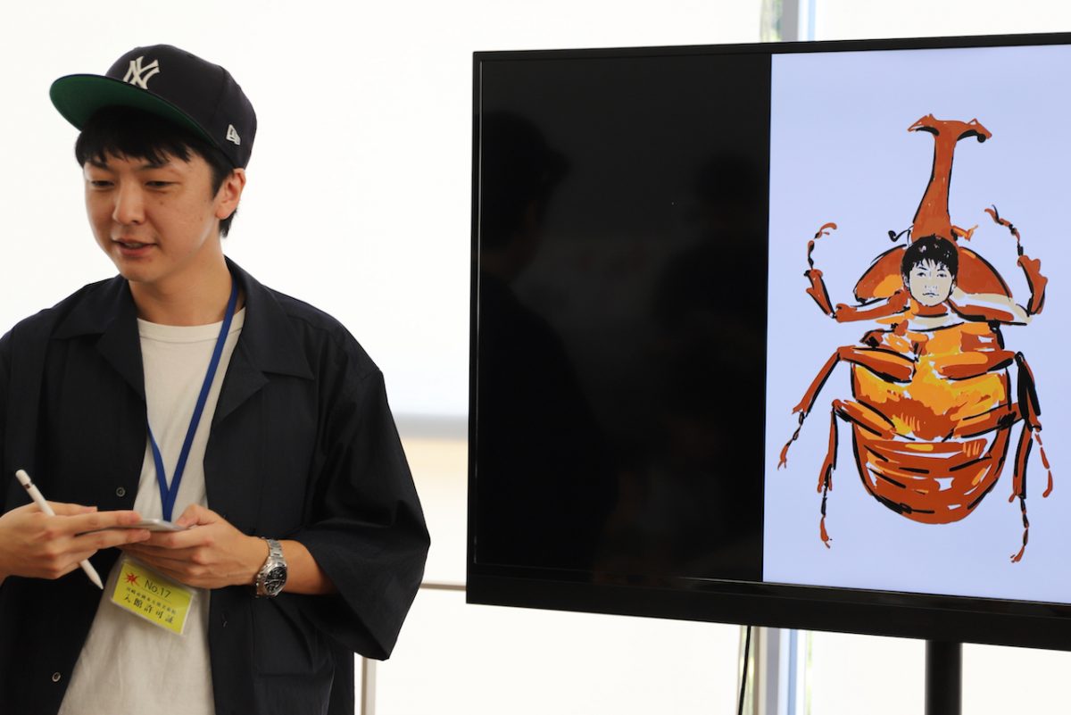 芸術と昆虫が爆発する、じゅえき太郎さんの『ゆるふわ昆虫戯画』セッションを取材
