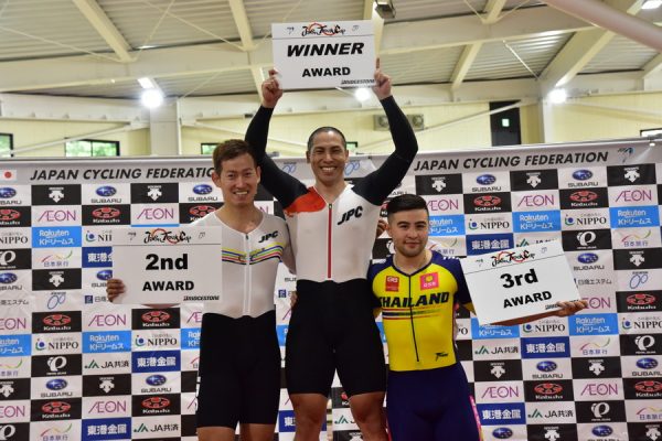 【ジャパン・トラック・カップ】ケイリン男子エリートは河端朋之が優勝