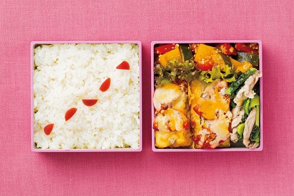 厚揚げとトマトのチーズ焼き弁当 レシピ・作り方