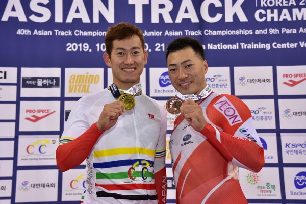 【アジア選手権トラック2020】男子エリートケイリンで脇本雄太が2連覇