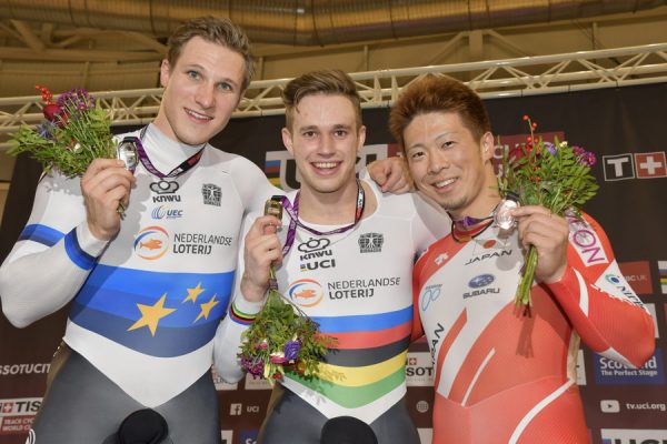 【UCIトラックワールドカップ第2戦】男子スプリントで深谷知広が銅メダル!