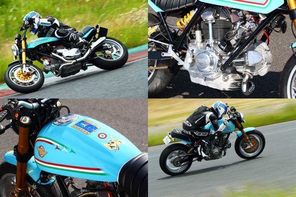 『TIO×ベベル=スクランブラー』名車のベベルエンジンと最新パーツによる傑作