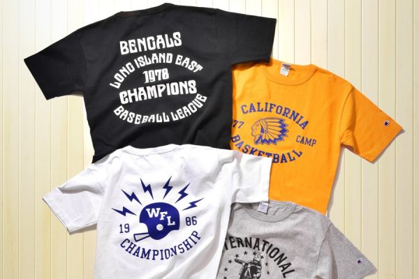 「BUDDY」別注チャンピオンのアメリカ製“T1011” は、育てたくなるTシャツだ。