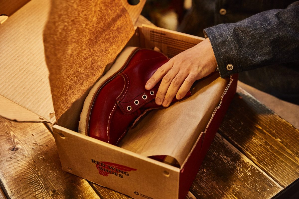 Red Wing レッド ウィング 直伝 ラフアウトレザーブーツのお手入れ術と保管のポイント Lightning