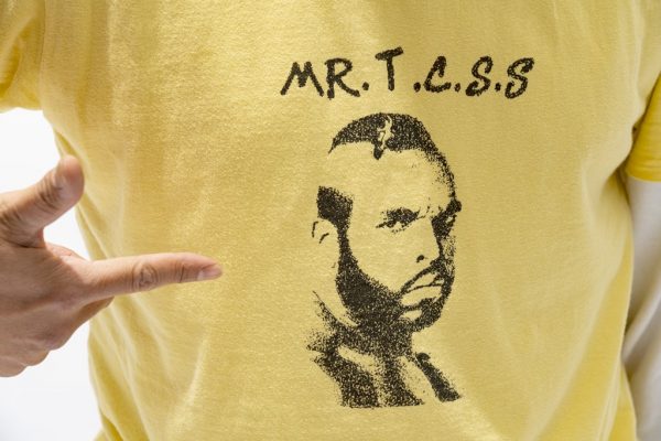 Mr.Tというだけで即買いしてしまった「TCSS」のプリントTシャツ。