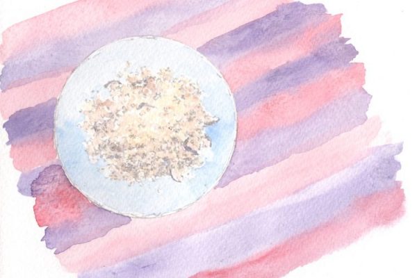 筆とまなざし#113「アフリカの民族料理、クスクスを試してみました」