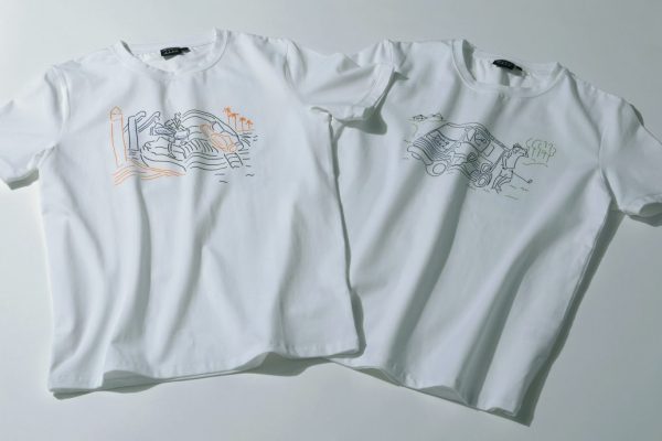 「ムータマリン」の別注Tシャツが爽やかグラフィックで伸縮性も肌触りも最高
