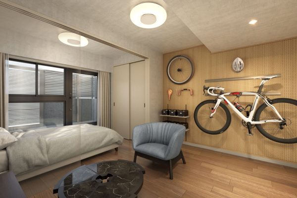 自転車搬入ルートを確保!サイクリスト向けコンセプトマンションが門前仲町に誕生