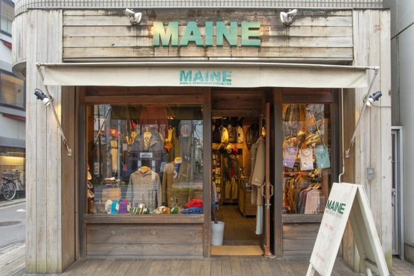 ニューイングランド地方の伝統と格式を今に伝える古書街の老舗アメカジ店「MAINE」。