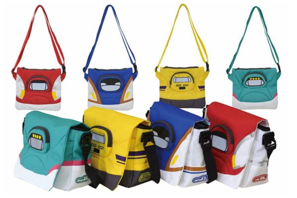 新幹線メッセンジャーバッグ&サコッシュ新登場!子どもとサイクリングを楽しもう