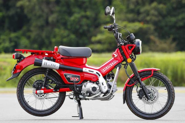 人気のCT125 ハンターカブ用マフラーが登場! K-FACTORY メガホンマフラー