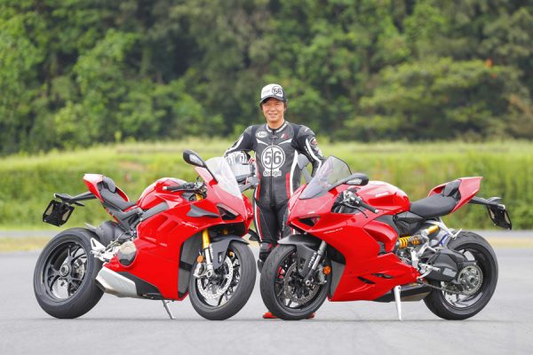 中野真矢が乗りたいバイクをインプレ! 『Ducati Panigale V4S&V2』