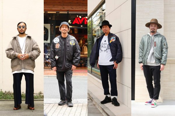 ショップスタッフに学ぶ!ショート丈のナイロンフライトジャケットの着こなし術。