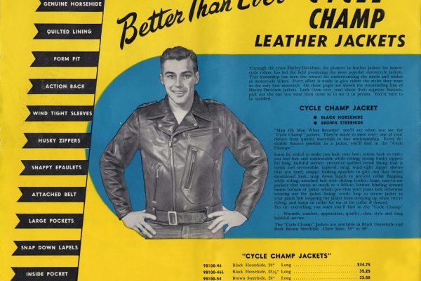 進化し続けるハーレーファッションの歴史 【1940~1970年代編】