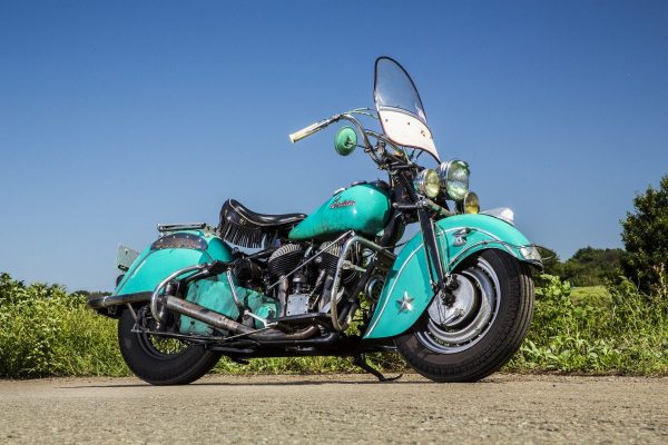 最もインディアンらしい装備を持つ、最盛期のモデル「1948 INDIAN CHIEF」。