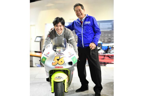 元MotoGPライダー中野真矢さんが『恩師』河崎裕之さんに久々に再会!
