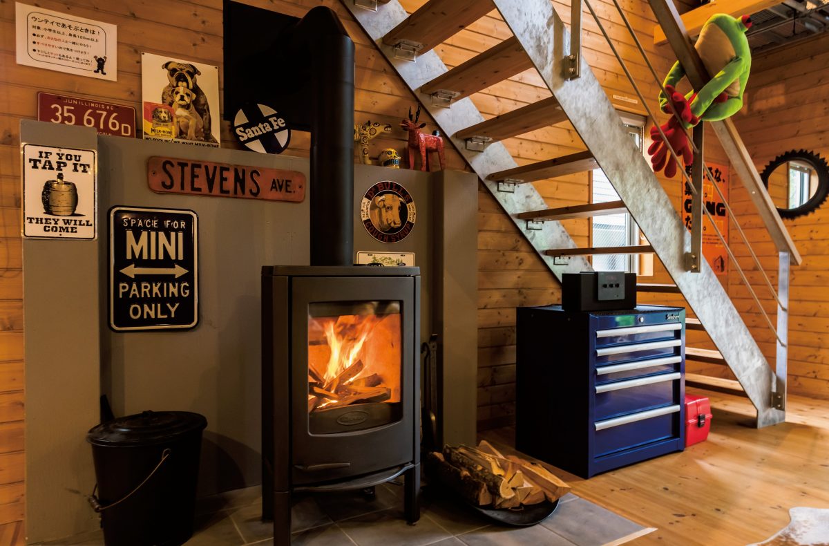 Bess で叶える 薪ストーブのある風景 Lightning