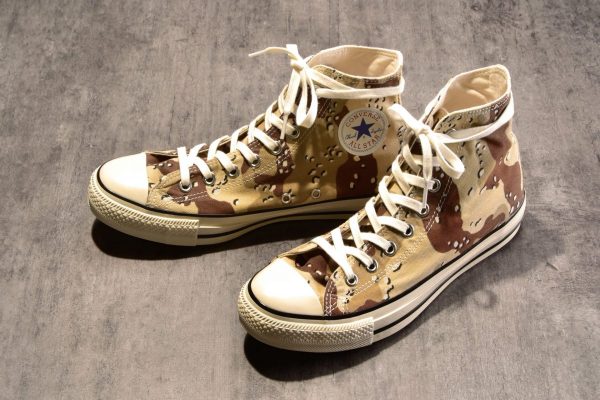 問答無用。コンバースのオールスターUSカモHI、これは見た瞬間に即決です!