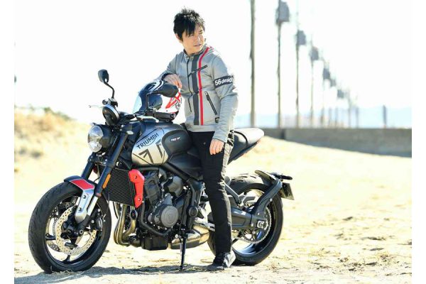中野真矢がインプレッション!! 新型3気筒『TRIUMPH TRIDENT 660』