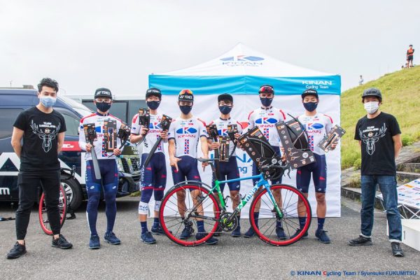 キナンサイクリングチームがピーアールインターナショナルとサプライヤー契約
