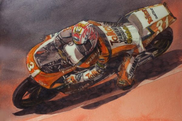 松屋正蔵が描く熱狂バイククロニクル 世界GPで変わった!? 原田哲也さんのライディング