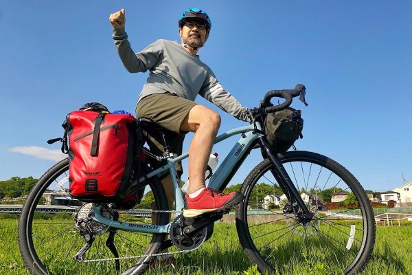 ステムデザインが藤原かんいち氏のeバイク日本縦断3500キロの旅をサポート