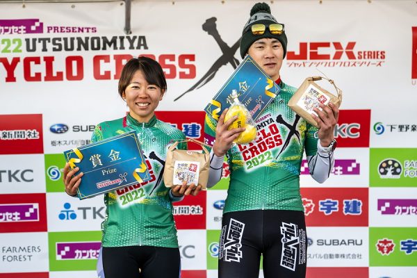 UCI宇都宮シクロクロス2日目、織田 聖と小川咲絵が完全優勝を達成!