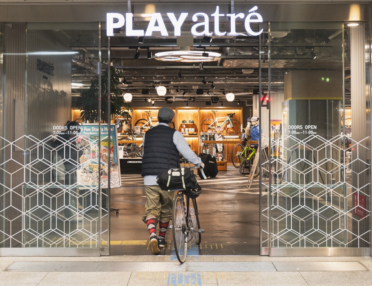 サイクリストの皆さん！「プレイアトレ土浦」が最高の自転車遊び