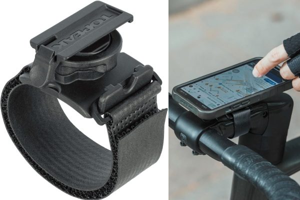 ステム上にスマホ入りライドケースを装着できる「ライドケースマルチマウント」が発売|TOPEAK