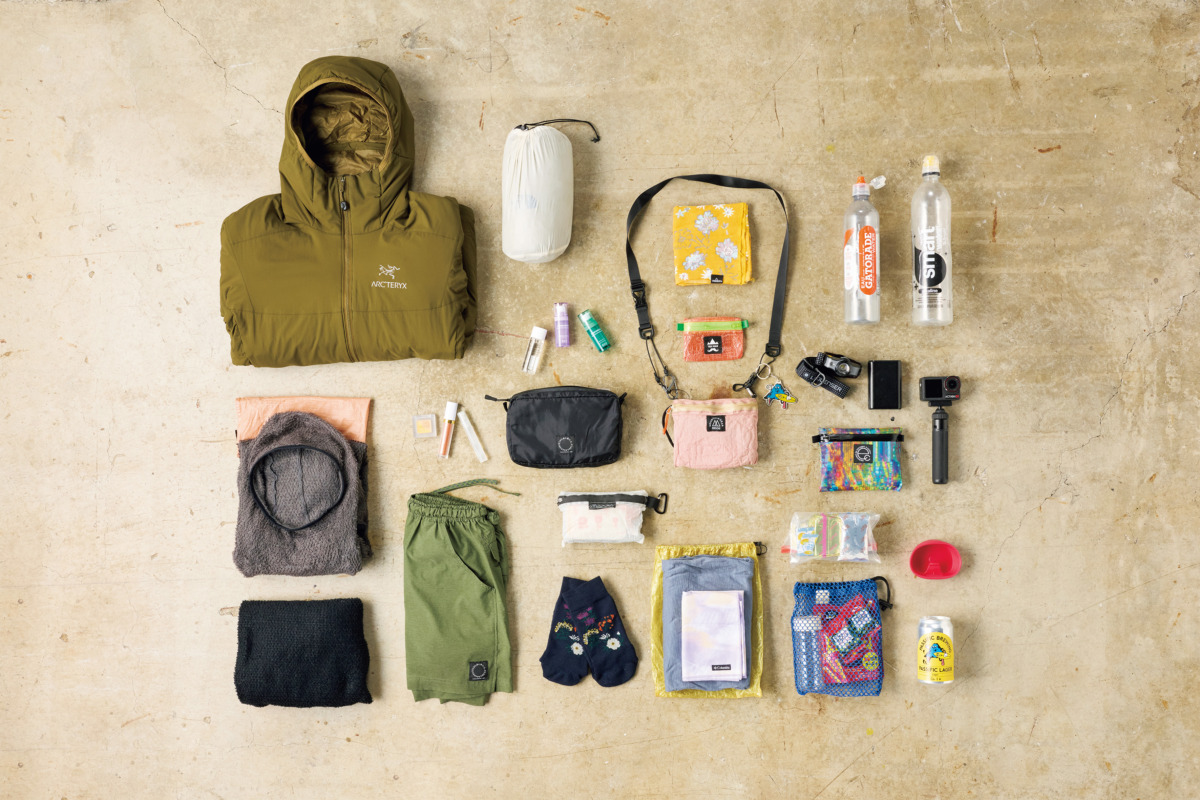 山好きさんの愛用品を拝見!山小屋泊になにを持っていく?|フリーランス美容師 kumiruさん