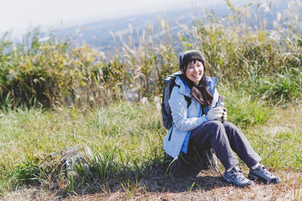 山が好きな寒がりさんと、暑がりさんにおすすめしたい！冬の低山ハイクコーディネート