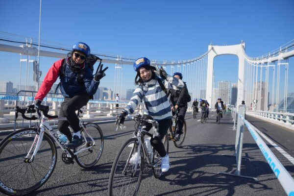 レインボーブリッジを自転車で走れる日「GRAN CYCLE TOKYO 2025」が開催