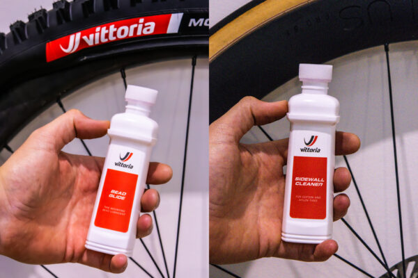 タイヤ装着を容易にする潤滑剤と、美観を保つサイドウォール専用クリーナーが登場｜Vittoria