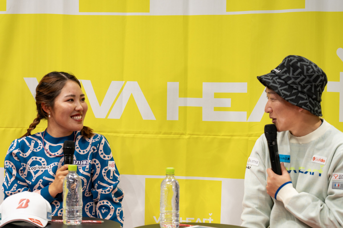 プロゴルファー古江彩佳が着用する「ビバハート」のウェアは欧米の選手にも好評