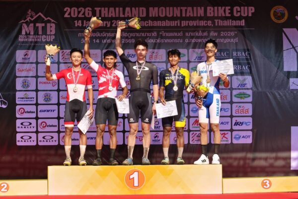 北林力が新天地UNNOでの初戦で独走V、石田唯が女子エリート2位　熱帯のタイランドMTBカップ
