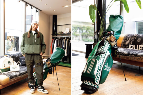 メンズも真似したい 女性ゴルファーAYAが体現するラフロッグ流ゴルフファッション｜Golf Style Sample＃1 AYA編