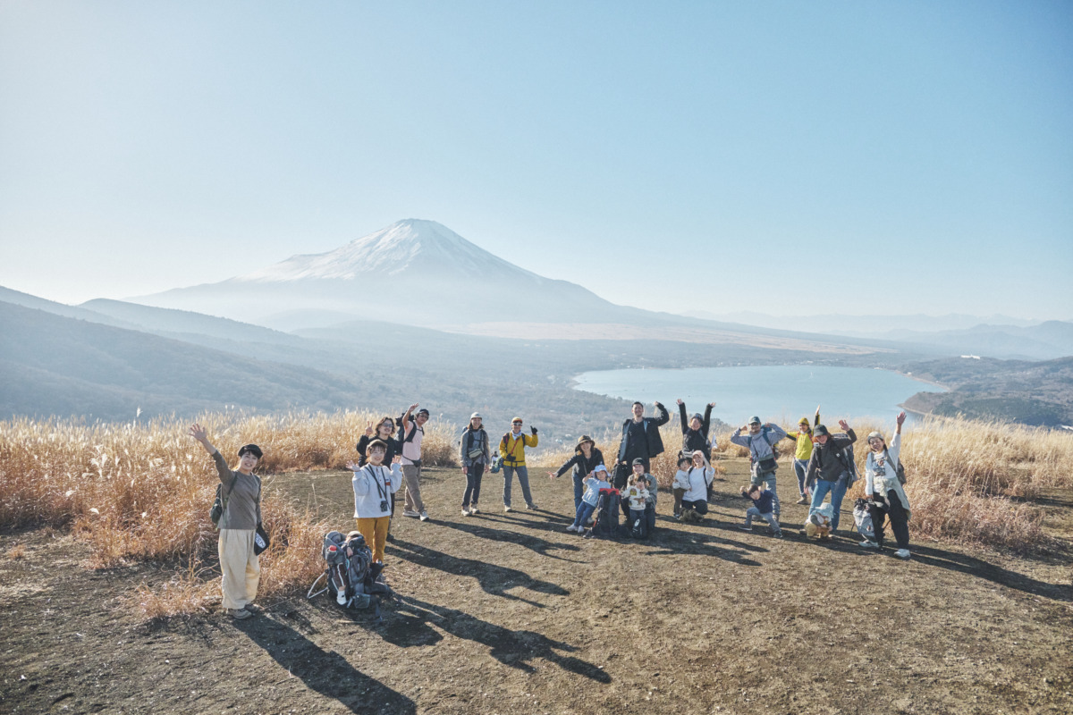フォトグラファー鈴木千花さんと、富士山の見える山で親子ハイクを楽しもう！イベント開催レポート