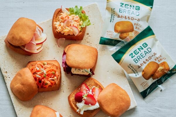 行動食にも、日常にもぴったり。ふわもち食感のロールパンがZENBから登場