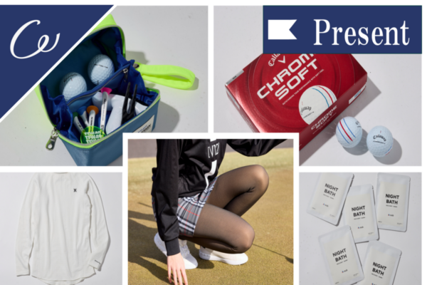 【Women’s evenサイトオープン記念】冬ラウンドの相棒アイテムをプレゼント♡