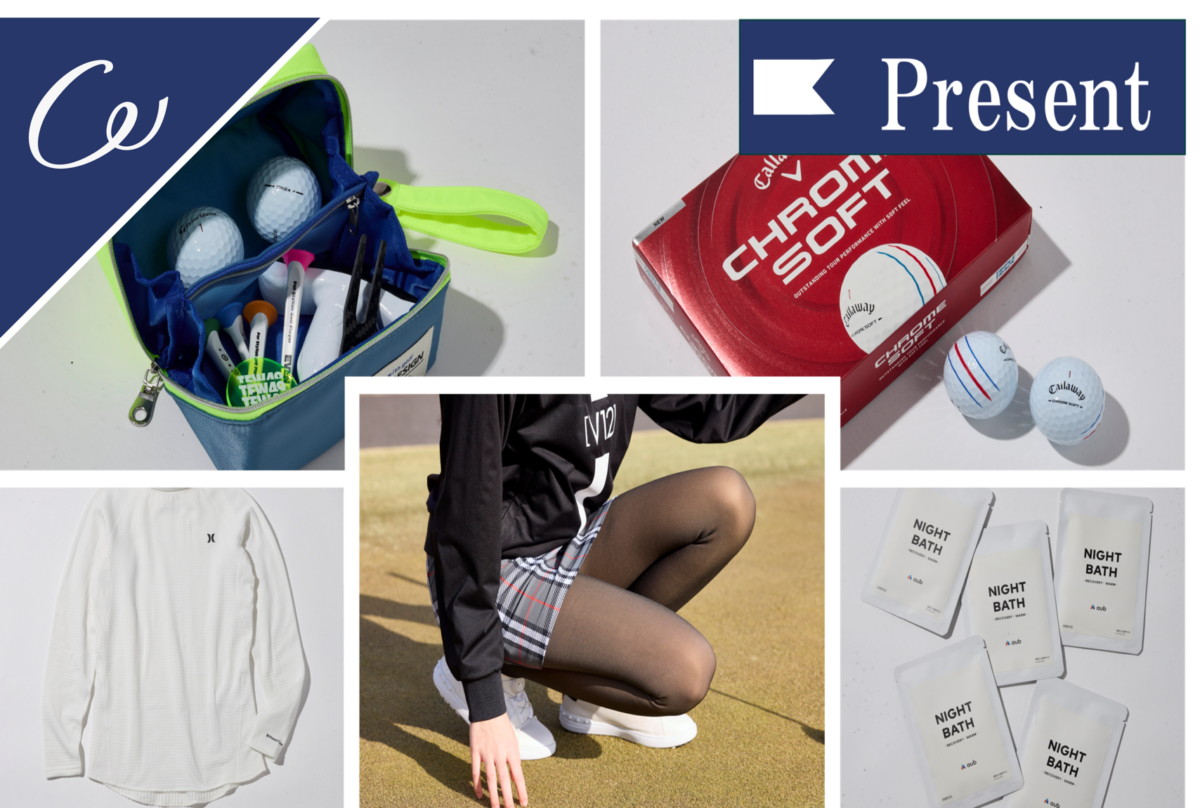 【Women’s evenサイトオープン記念】冬ラウンドの相棒アイテムをプレゼント♡