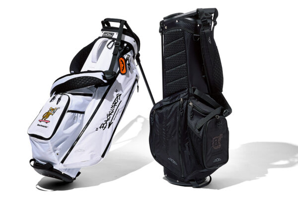 予約は3月2日まで Backwards キャディバッグ 白黒2色展開