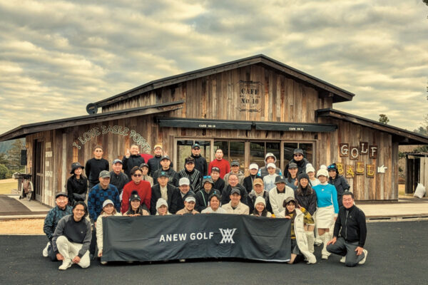 華やかなるプロとの競演 「ANEW GOLF」の世界観に浸る一日