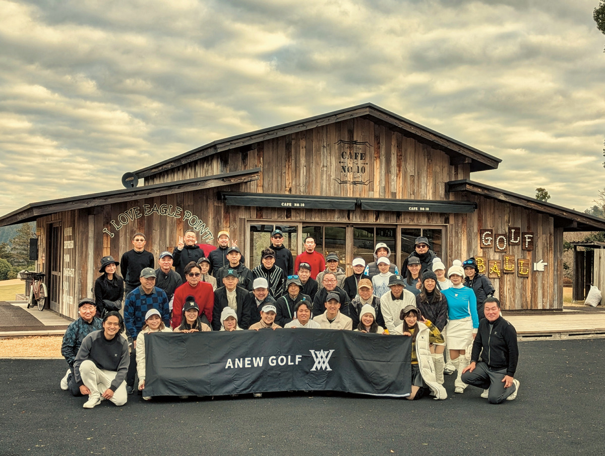華やかなるプロとの競演 「ANEW GOLF」の世界観に浸る一日 | EVEN