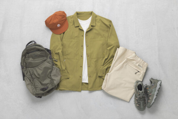 5万円以内ですべて揃える！スタイリストおすすめ、低山歩きコーディネート｜ブランドミックス編