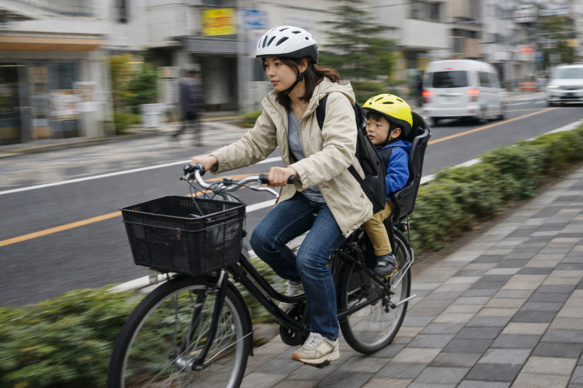 4月からの「青切符」導入で何が違反に？ 子連れ自転車でやりがちな“うっかり違反”ワースト3と対策